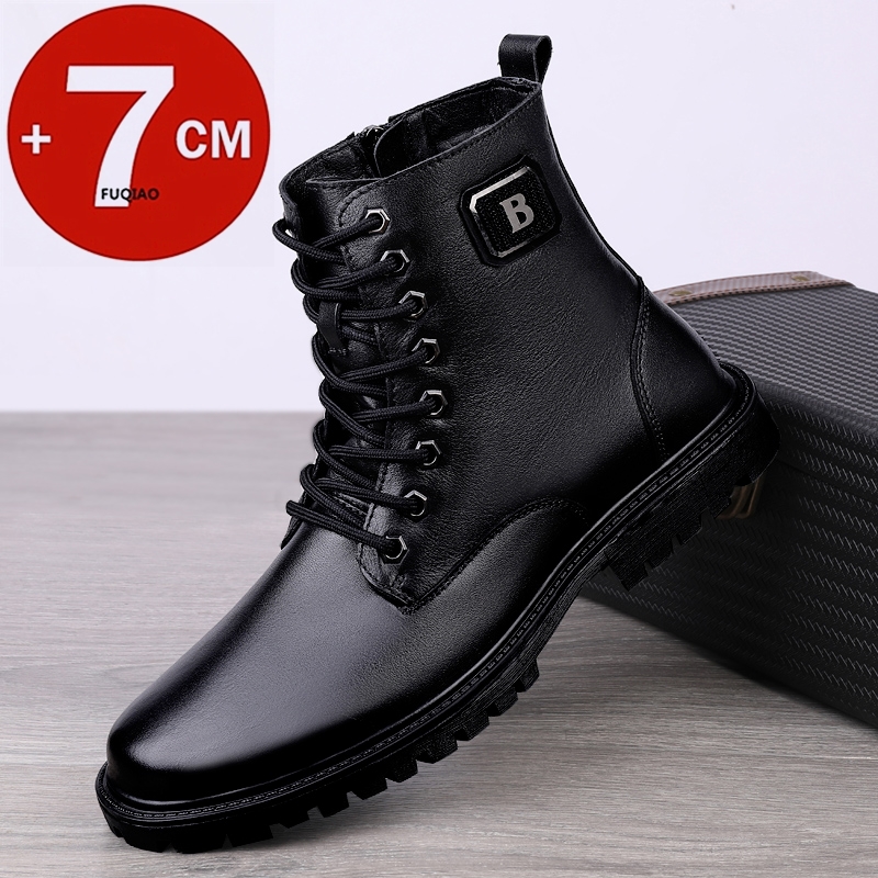 Bottines rehaussantes en cuir  - Men'S Shoes Increase Height avis et prix