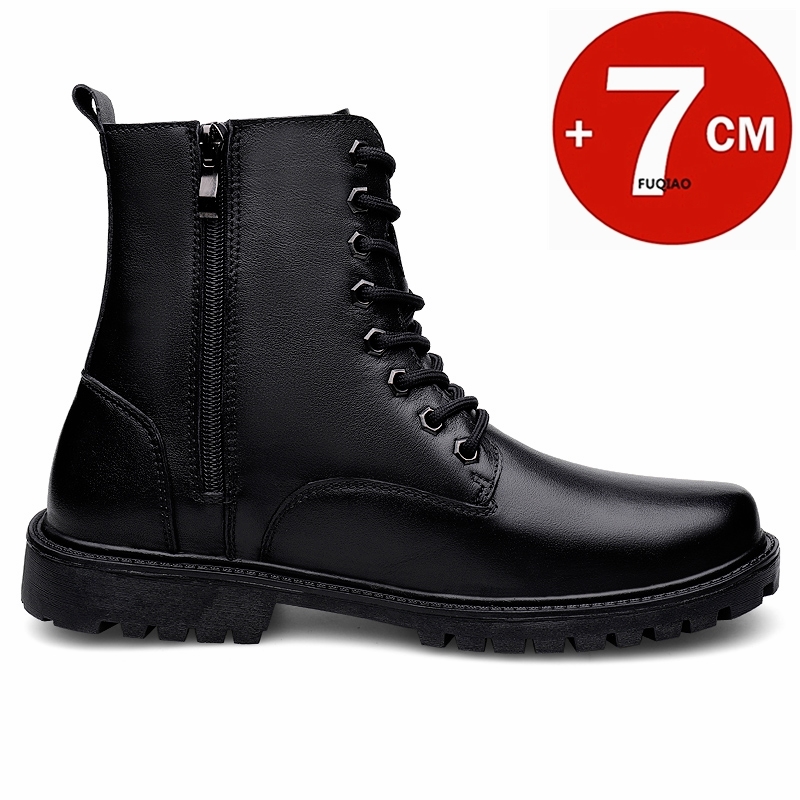 Bottines rehaussantes en cuir  - Men'S Shoes Increase Height avis et prix