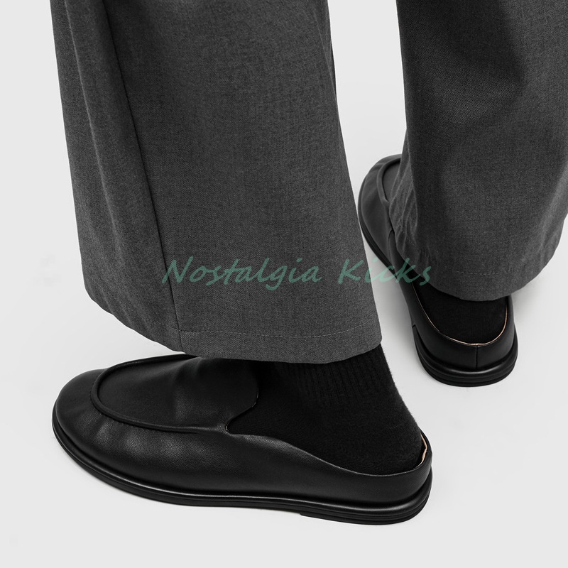 Mules en cuir pour hommes, moc - Men'S Shoes Smart avis et prix