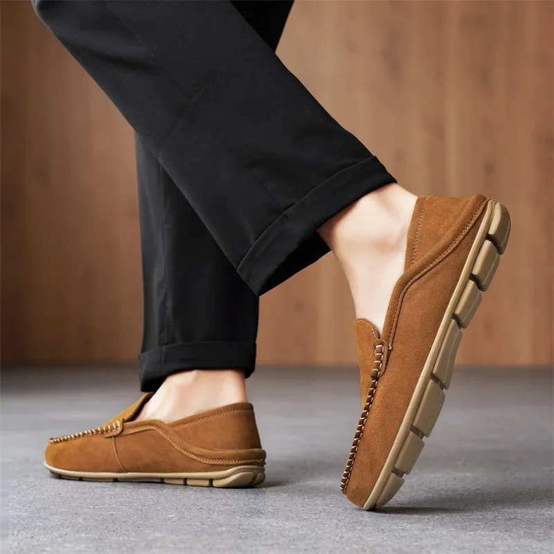Mocassins pour hommes en cuir  - Men'S Shoes Hey Dude avis et prix