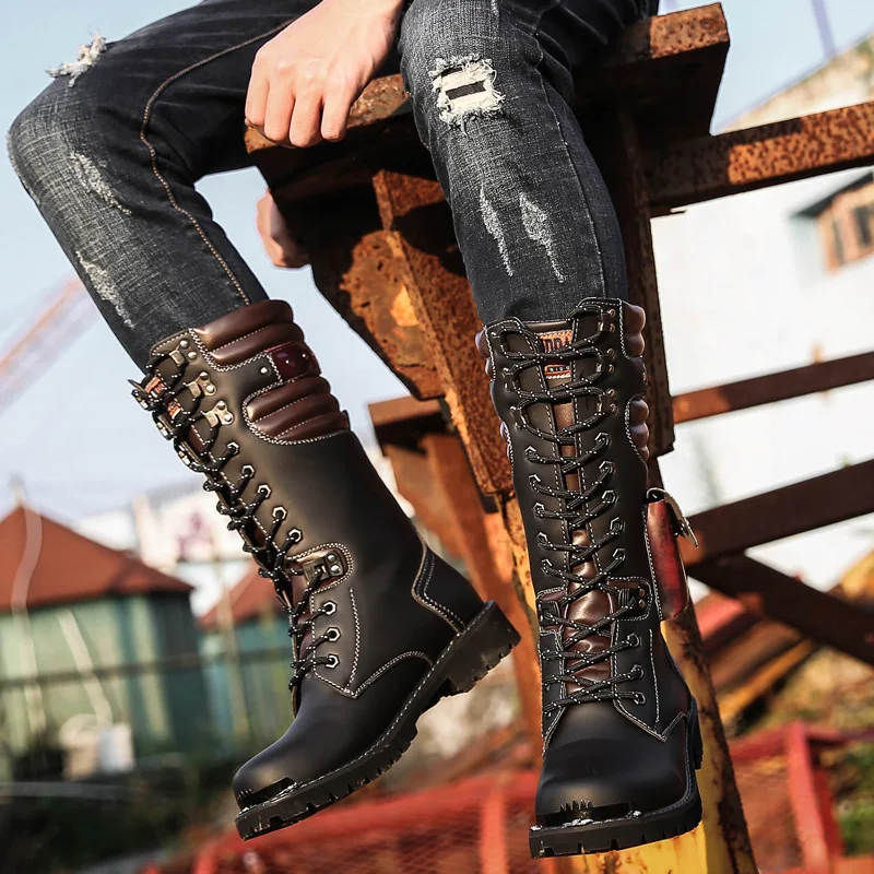 Hommes genou haute bottes en c - Men'S Shoes Hey Dude avis et prix