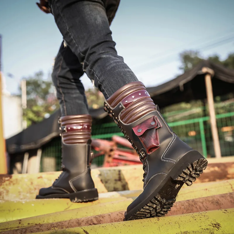 Hommes genou haute bottes en c - Men'S Shoes Hey Dude avis et prix