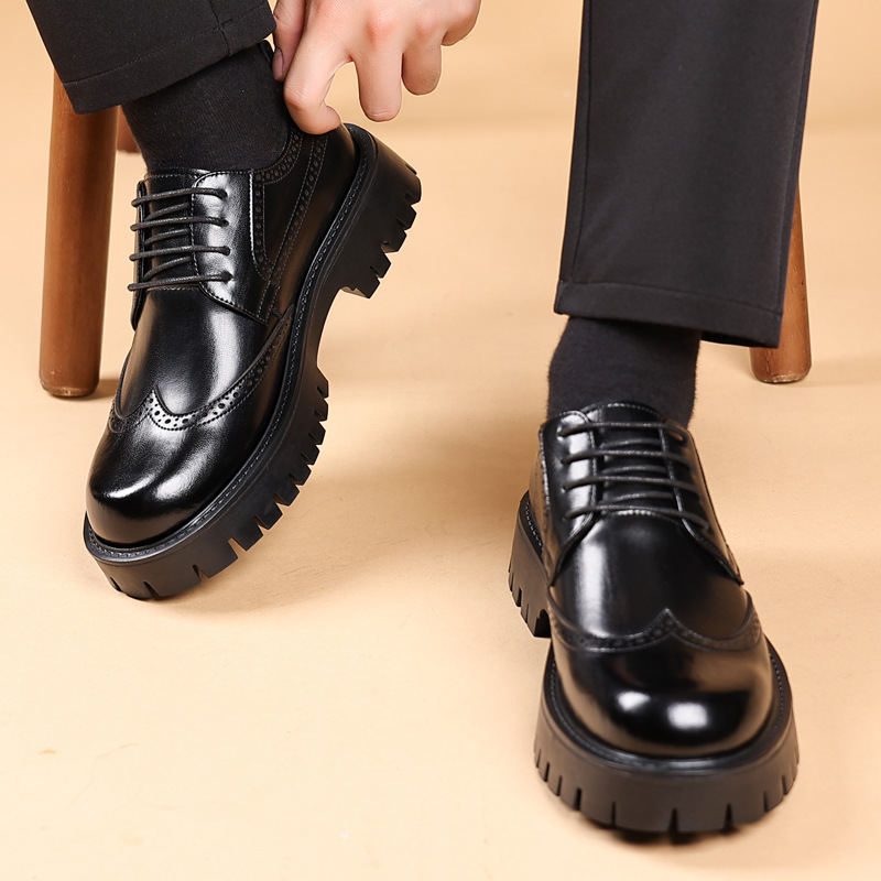 Chaussures en cuir pour hommes - Men'S Shoes Smart avis et prix