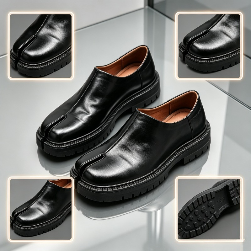 Mocassins en cuir à bout fendu - Men'S Shoes Hey Dude avis et prix