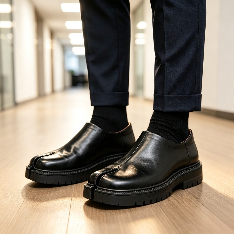 Mocassins en cuir à bout fendu - Men'S Shoes Hey Dude avis et prix