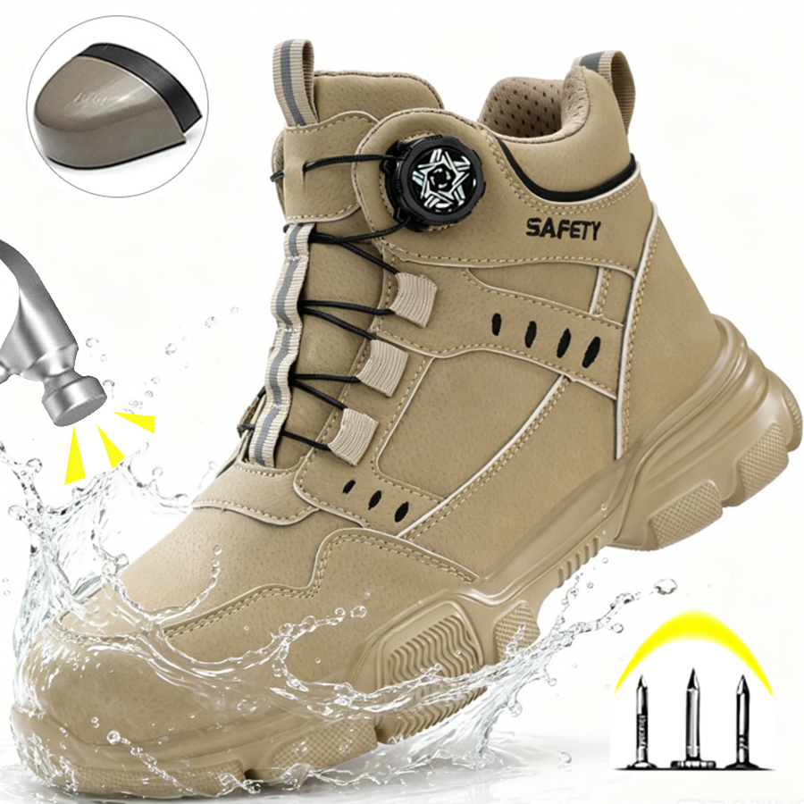 Bottes de travail pour hommes, - Men'S Shoes Water Resistant avis et prix